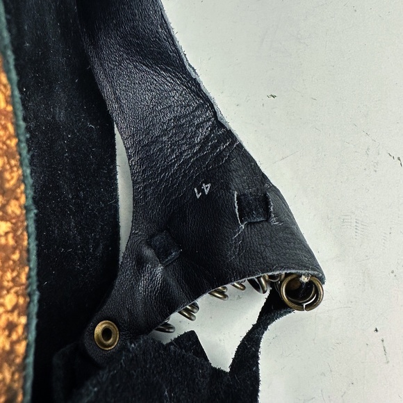 Free People Collins Wrap Sandals Black Suede Size US 11 EU 41 Hobo Festival - Picture 16 of 16